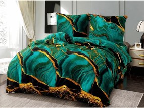 Mikroplüss ágyneműhuzat TARELI türkiz Ágyneműhuzat mérete: 70 x 80 cm | 140 x 200 cm