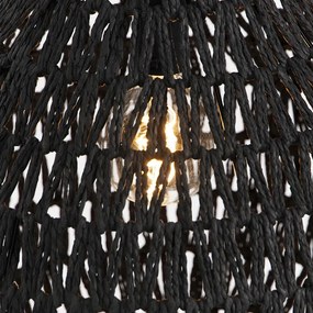 Retro függőlámpa fekete 45 cm - Lina Drop