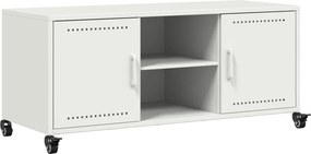 vidaXL fehér acél TV-szekrény 100,5 x 39 x 43,5 cm