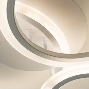 Brilagi - LED Dimmelhető felületre szerelhető csillár ORBITS LED/40W/230V 3000-6500K fehér + távirányító