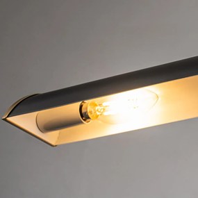 Elstead lighting klasszikus falikép világítás winchfield matt fekete sárgaréz elswinchfieldplmabmb