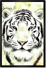 Poszterek keretben 40x60 Tigrisfej
