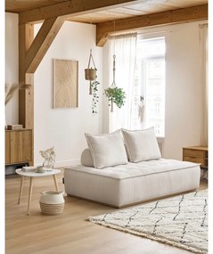 Fehér zsenília kanapé 175 cm Elisa – Bobochic Paris