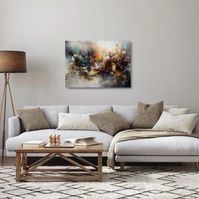 Üveg kép - Absztrakt grafika (70x50 cm)