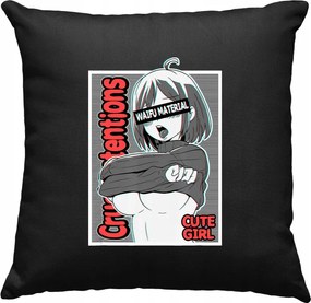 Hentai Anime 7 párna, fekete