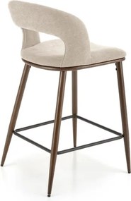 H-114 bárszék bézs/dió