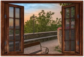 Poszterek 90x60 Naplemente Virágok