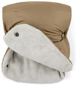 PETITE&MARS 3v1 fusak JIBOT + rukávníky, barna, gyerek babakocsihoz