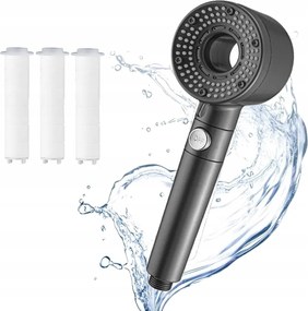 Zuhanyfej Zuhanyszűrő 5 funkciós Zuhanykabin