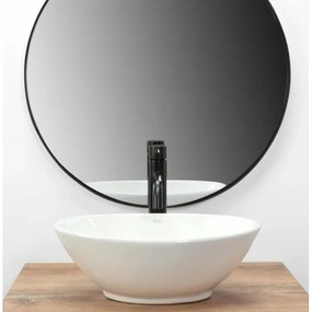 REA-U5804 - Ráépíthető mosdó PAMELA MINI 26,5x40 cm kerámia/fényes fehér