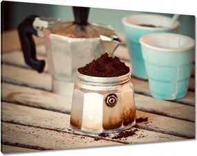 Vászonkép 100x70 Kávé Kaffe