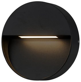 AZZARDO 4366 CASORIA Modern Kültéri Fali Lámpa Fekete LED IP54