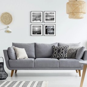 Kép szett 4 db-os 30x30 cm Silence by the Water