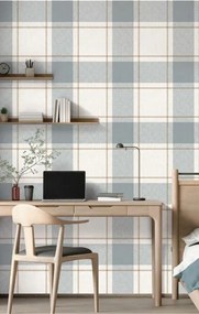 Parato Cristiana Masi Top Stripes Block barna-bézs kockás vlies tapéta – 38406