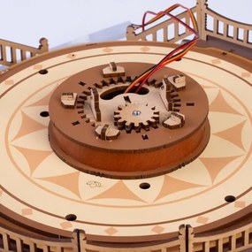 RoboTime - 3D puzzle zenélő doboz Klasszikus körhinta 5V