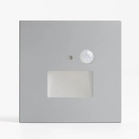 LED lépcsővilágító lámpa mozgásérzékelővel LED/1,5W/230V 3000/4000/6000K ezüst