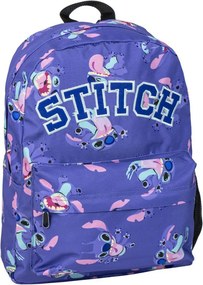 Disney Lilo és Stitch, A csillagkutya Purple iskolatáska, táska 42 cm