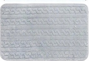 Fürdőszobaszőnyeg Csúszásgátló Puha Bolyhos Kék 45X75CM