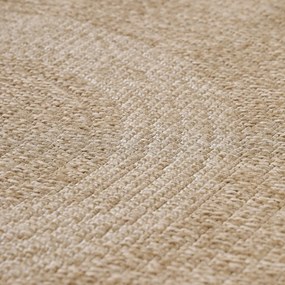 Bézs kerek kültéri szőnyeg ø 160 cm Comilla – Ayyildiz Carpets