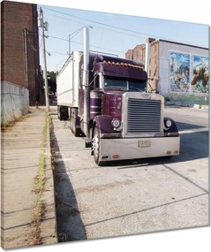 Vászonkép 60x60 Amerikai teherautó