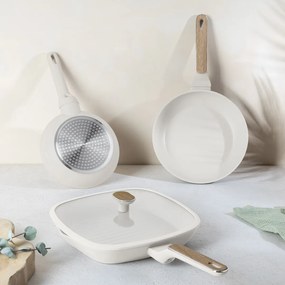 BerlingerHaus Sahara Nordic titánbevonatú serpenyő szett, 3+1 db