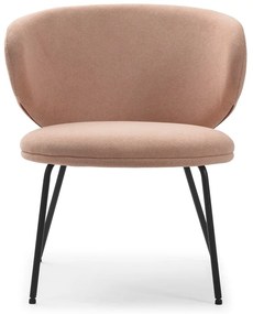 Világos rózsaszín fotel Rush – Marckeric