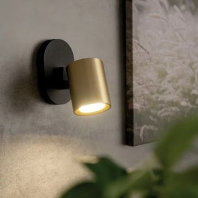 Kanlux 38960 - Fali spotlámpa LAURIN 1xGU10/10W/230V réz/fekete