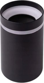 Ecolight Falra szerelhető mennyezeti spot fekete 1xGU10 35W kerek alumínium