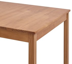 Mézbarna fenyőfa étkezőasztal 180 x 90 x 73 cm