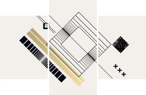 Kép - Geometriai formák N⁰6 (90x60 cm)