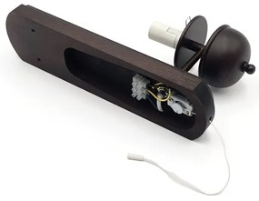 Brilagi - LED Fali lámpa COTTAGE 1xE14/40W/230V bükkfa/barna