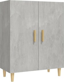 vidaXL betonszürke szerelt fa tálalószekrény 70 x 34 x 90 cm
