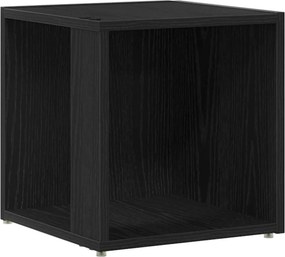 vidaXL Sarokpolcok Fekete tölgy 33 x 33 x 34,5 cm Faanyag