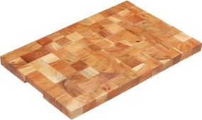 vidaXL tömör akácfa vágódeszka 60 x 40 x 3,8 cm