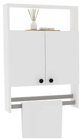 Fali szekrény BANYO 87x60 cm fehér