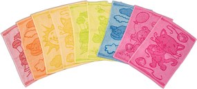 Gyerek törülköző BEBÉ cica rózsaszín 30x50 cm