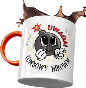 Narancssárga Bögre Nikodémus Kollégáknak Ajándék Nyomtatott Fotóval