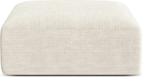 Bézs kordbársony lábtartó Campi – Cosmopolitan Design