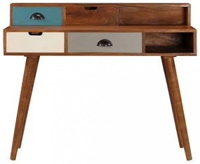 tömör akácfa íróasztal 110 x 50 x 90 cm