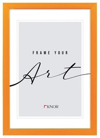 Narancssárga álló-fali képkeret 12x17 cm – knor