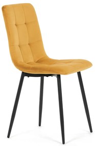 Étkezőszék garnitúra CT-281 YEL4, 4 db