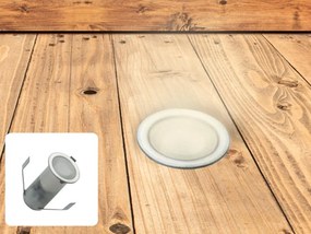 LED padlóvilágítás 0,4W / IP67 FL101 / 2800K - LFL110