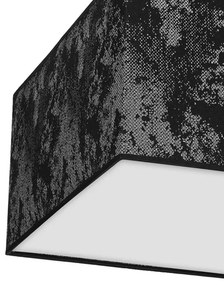 Mennyezeti lámpa SATINO 2xE27/60W/230V fekete/ezüst