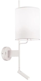 Viokef MARA fali lámpa, fehér, E27,LED foglalattal, VIO-4213300