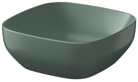 Cersanit Larga mosdótál 38x38 cm négyzet zöld K677-061