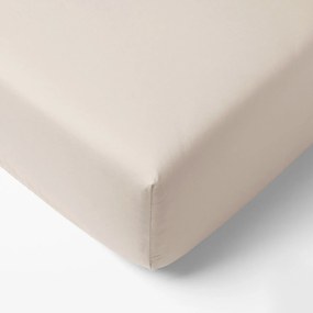 Goldea pamut gumis lepedő - latte 200 x 200 cm