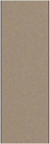 vidaXL Ajtószőnyeg Beige és fekete 120 x 350 cm Polipropilén és vinil