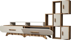 Flora S - Walnut, Cream