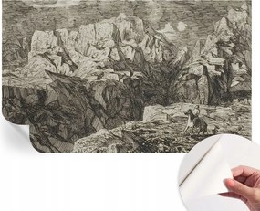 Öntapadós Dekoratív Fotótapéta Hálószobába Hegyi táj 416x254 cm