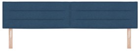 Fejtámla vonal design Kék 200 cm Szövet